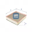 UFI 30.512.00 - Filtre à air