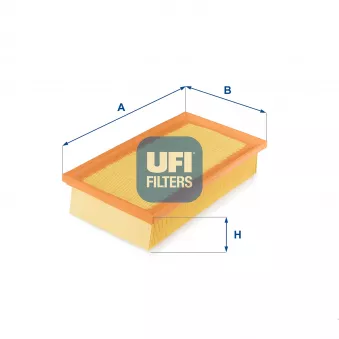 Filtre à air UFI 30.717.00 pour PEUGEOT 308 2.0 GT HDi 180 - 181cv