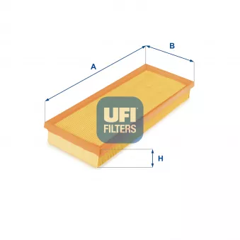 Filtre à air UFI 30.718.00 pour CITROEN BERLINGO PureTech 130 - 131cv