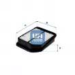 UFI 30.725.00 - Filtre à air