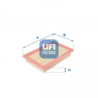 Filtre à air UFI OEM B2F042PR