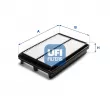 UFI 30.A55.00 - Filtre à air