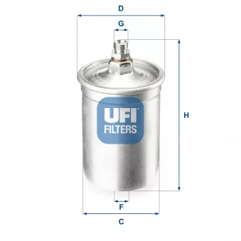 Filtre à carburant UFI OEM V30-0810-1