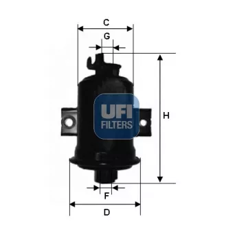 Filtre à carburant UFI OEM 2330019295