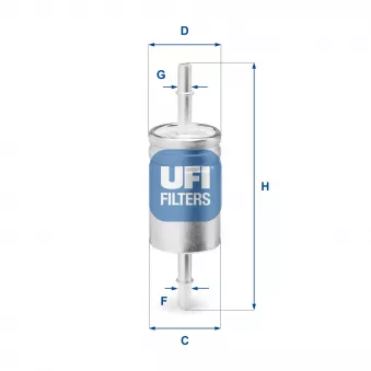 UFI 31.740.03 - Filtre à carburant