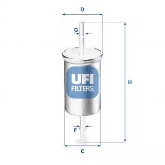 Filtre à carburant UFI OEM FF5455