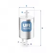 UFI 31.831.00 - Filtre à carburant