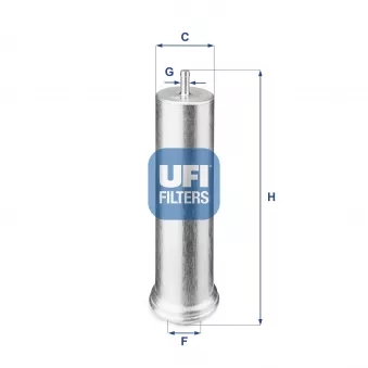 Filtre à carburant UFI OEM ADB112301