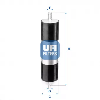 Filtre à carburant UFI OEM BFF8205