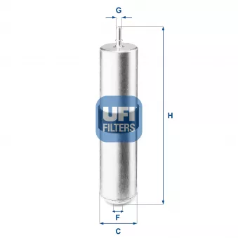 Filtre à carburant UFI OEM adb112309