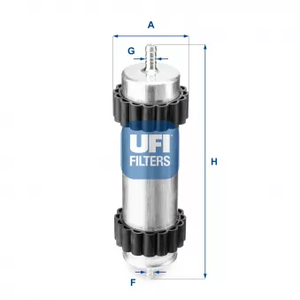 UFI 31.946.00 - Filtre à carburant