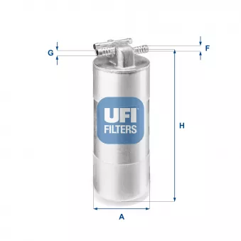 Filtre à carburant UFI 31.953.00