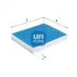 UFI 34.114.00 - Filtre, air de l'habitacle