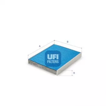 Filtre, air de l'habitacle UFI OEM 2S6J19G244AA