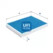 UFI 34.148.00 - Filtre, air de l'habitacle