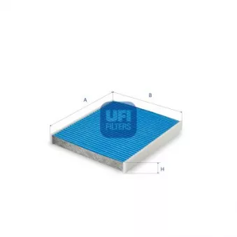 Filtre, air de l'habitacle UFI OEM 2q0819653