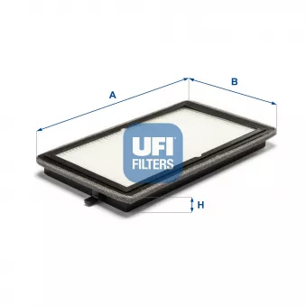 UFI 53.026.00 - Filtre, air de l'habitacle