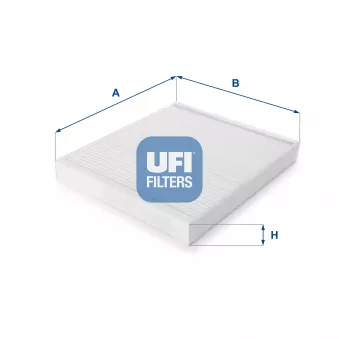 Filtre, air de l'habitacle UFI OEM QFC0164