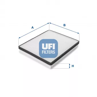 Filtre, air de l'habitacle UFI OEM FCF-RV-002