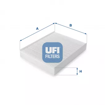 Filtre, air de l'habitacle UFI OEM V25-30-1074-1