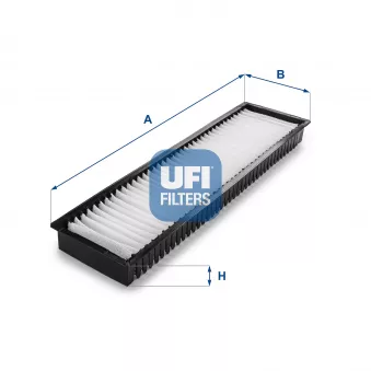 Filtre, air de l'habitacle UFI OEM 64311496710