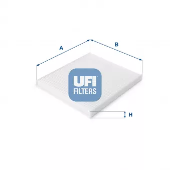 UFI 53.112.00 - Filtre, air de l'habitacle