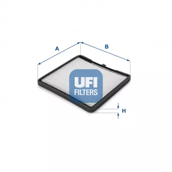 UFI 53.116.00 - Filtre, air de l'habitacle