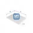 UFI 53.124.00 - Filtre, air de l'habitacle