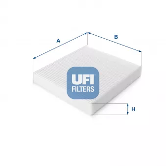 UFI 53.129.00 - Filtre, air de l'habitacle