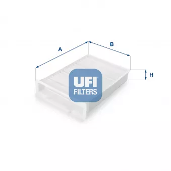 UFI 53.132.00 - Filtre, air de l'habitacle