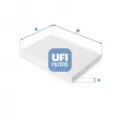 UFI 53.146.00 - Filtre, air de l'habitacle