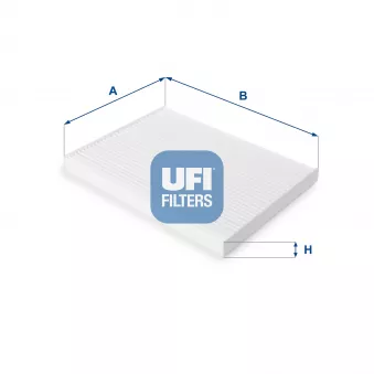 Filtre, air de l'habitacle UFI OEM FC1016