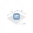 UFI 53.149.00 - Filtre, air de l'habitacle