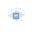 UFI 53.243.00 - Filtre, air de l'habitacle