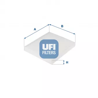 Filtre, air de l'habitacle UFI OEM B4B018PR-2X
