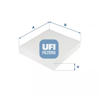 Filtre, air de l'habitacle UFI OEM 17503