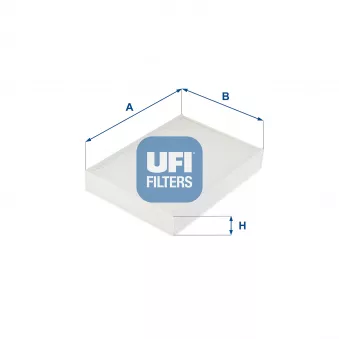 Filtre, air de l'habitacle UFI OEM A0008351500