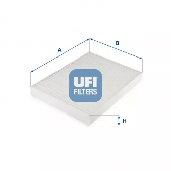 Filtre, air de l'habitacle UFI OEM CAF2303.01
