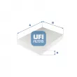 UFI 53.314.00 - Filtre, air de l'habitacle