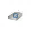 UFI 53.497.00 - Filtre, air de l'habitacle