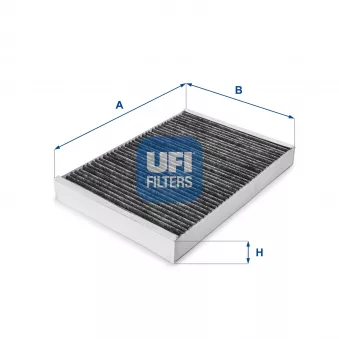 Filtre, air de l'habitacle UFI OEM V10-31-1041-1