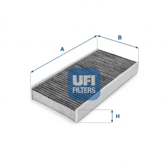 UFI 54.142.00 - Filtre, air de l'habitacle
