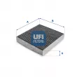 UFI 54.227.00 - Filtre, air de l'habitacle