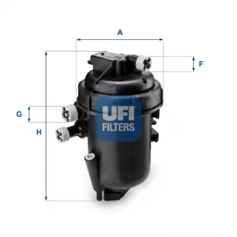 UFI 55.084.00 - Filtre à carburant