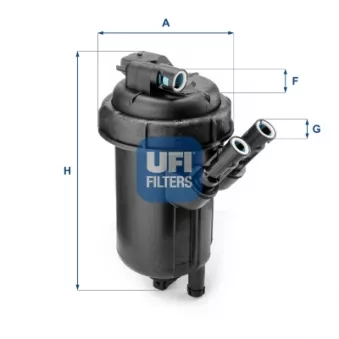 UFI 55.114.00 - Boîtier, filtre de carburant
