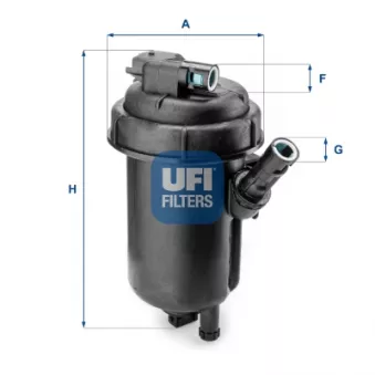 UFI 55.152.00 - Filtre à carburant