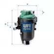 UFI 55.178.00 - Filtre à carburant