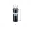Filtre, système hydraulique de travail UFI [87.012.00]