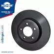 ROTINGER RT 0111-GL - Jeu de 2 disques de frein avant