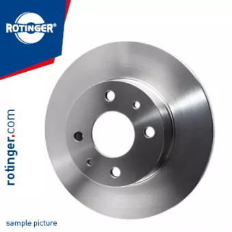 ROTINGER RT 1003 - Jeu de 2 disques de frein avant